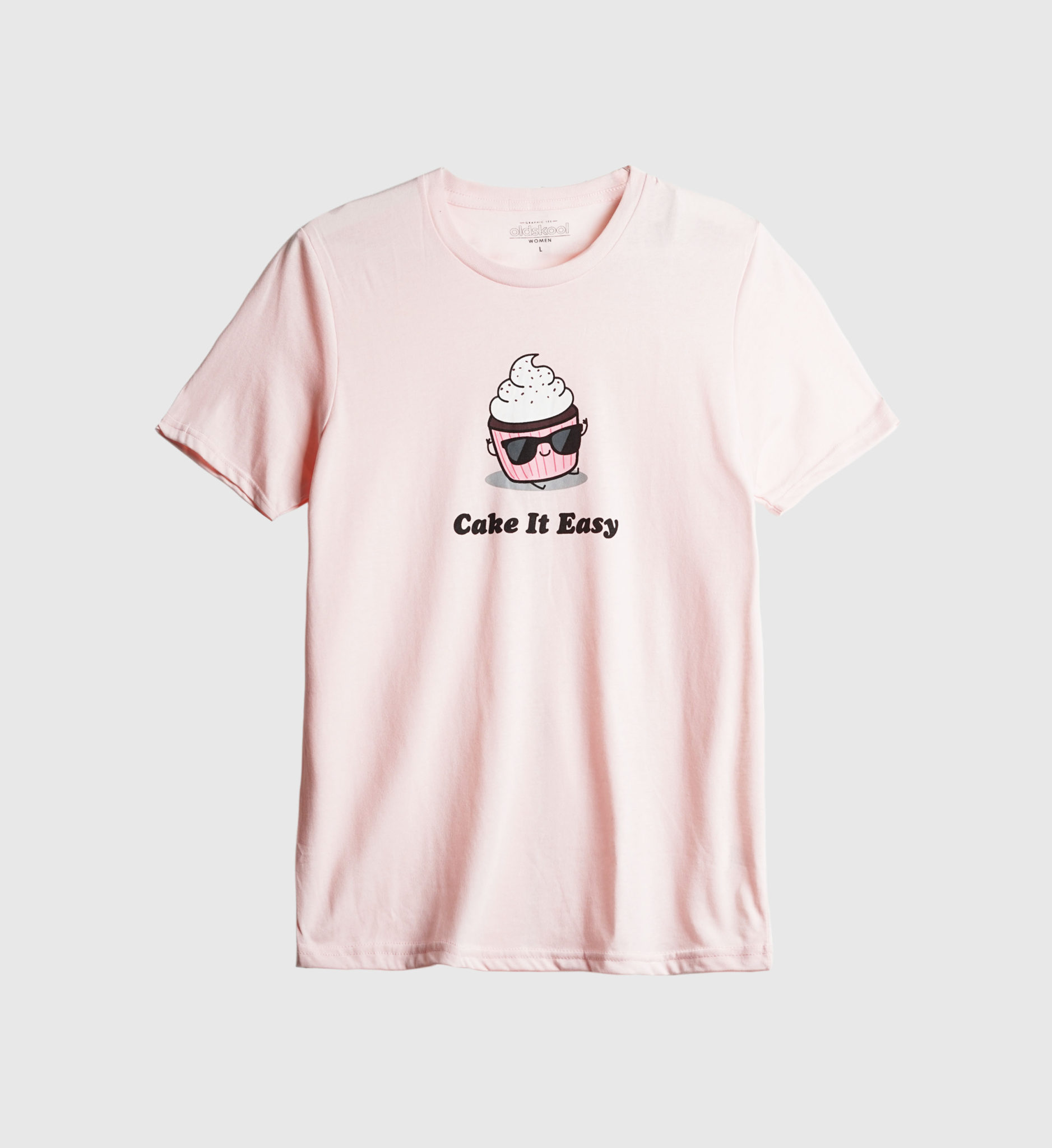 OLD SKOOL WOMEN’S GRAPHIC TEE CUTE FOOD LCO F.O.S